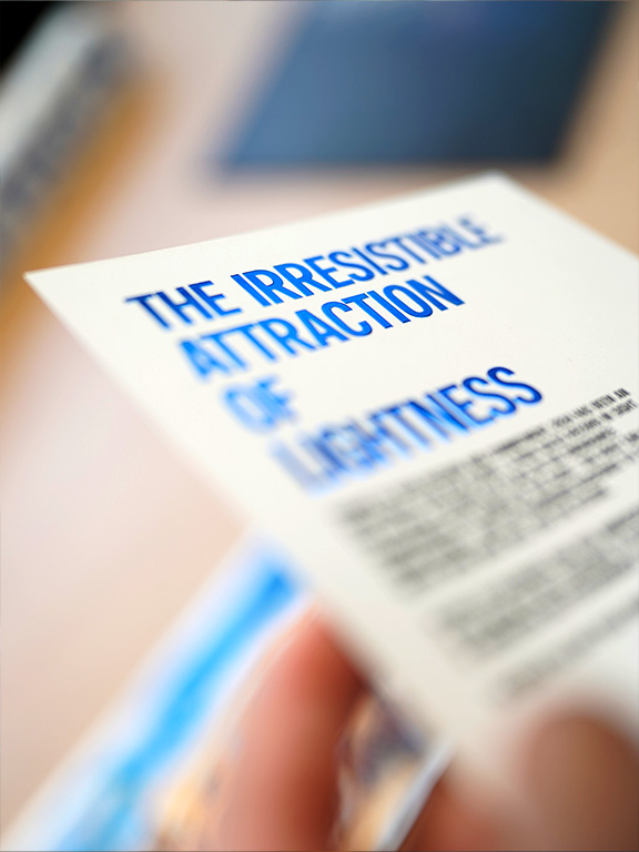 Gaufrage & Dorure sur papier